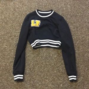 Cropped sweatshirt